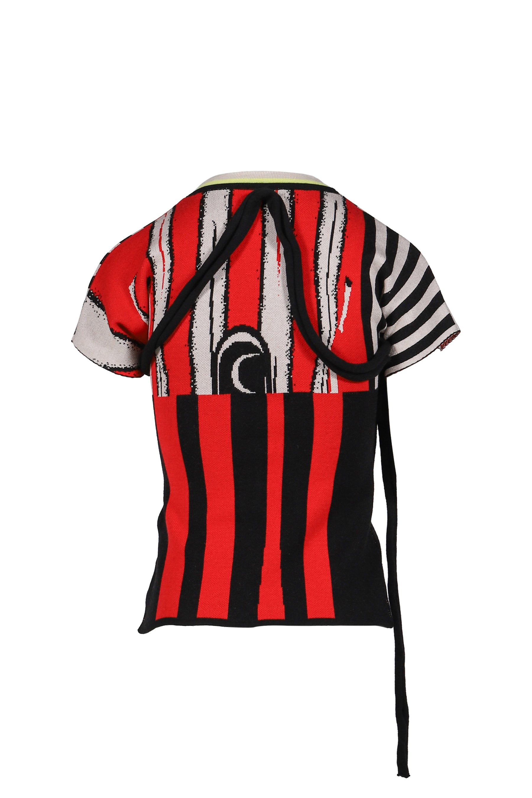 SPORTY KNIT T-SHIRT / RED