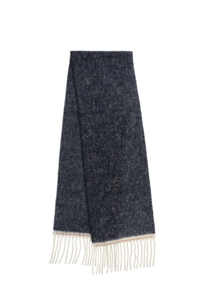 L ECHARPE CARRO / NVY/WHT STRIPE 