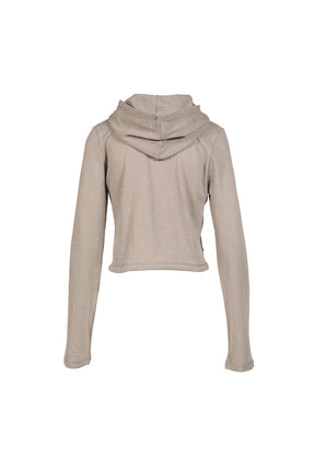 PARRA STUD HOOD CARDIGAN / KHA