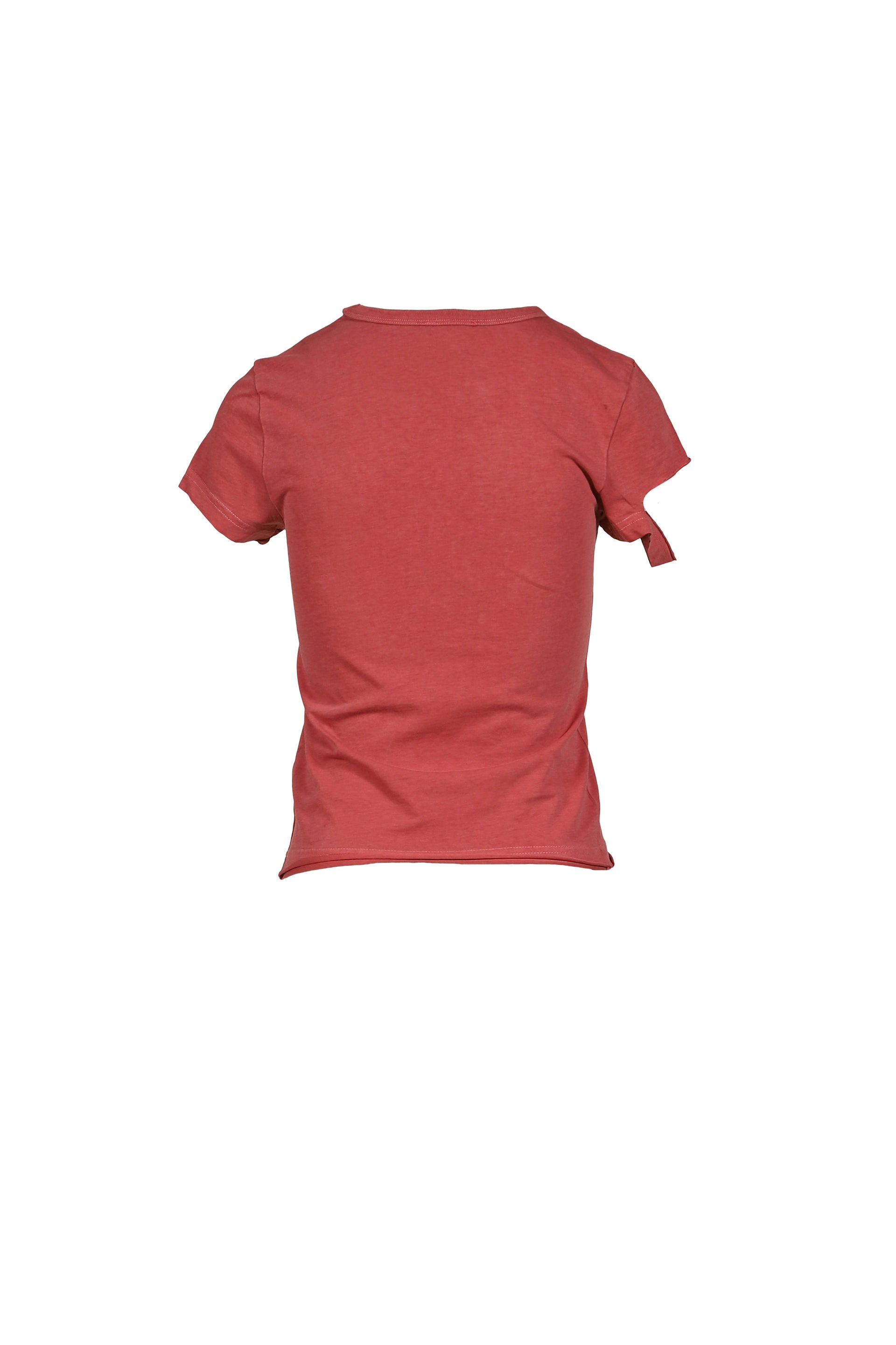 DISTRESSED JEWEL TOP / RED