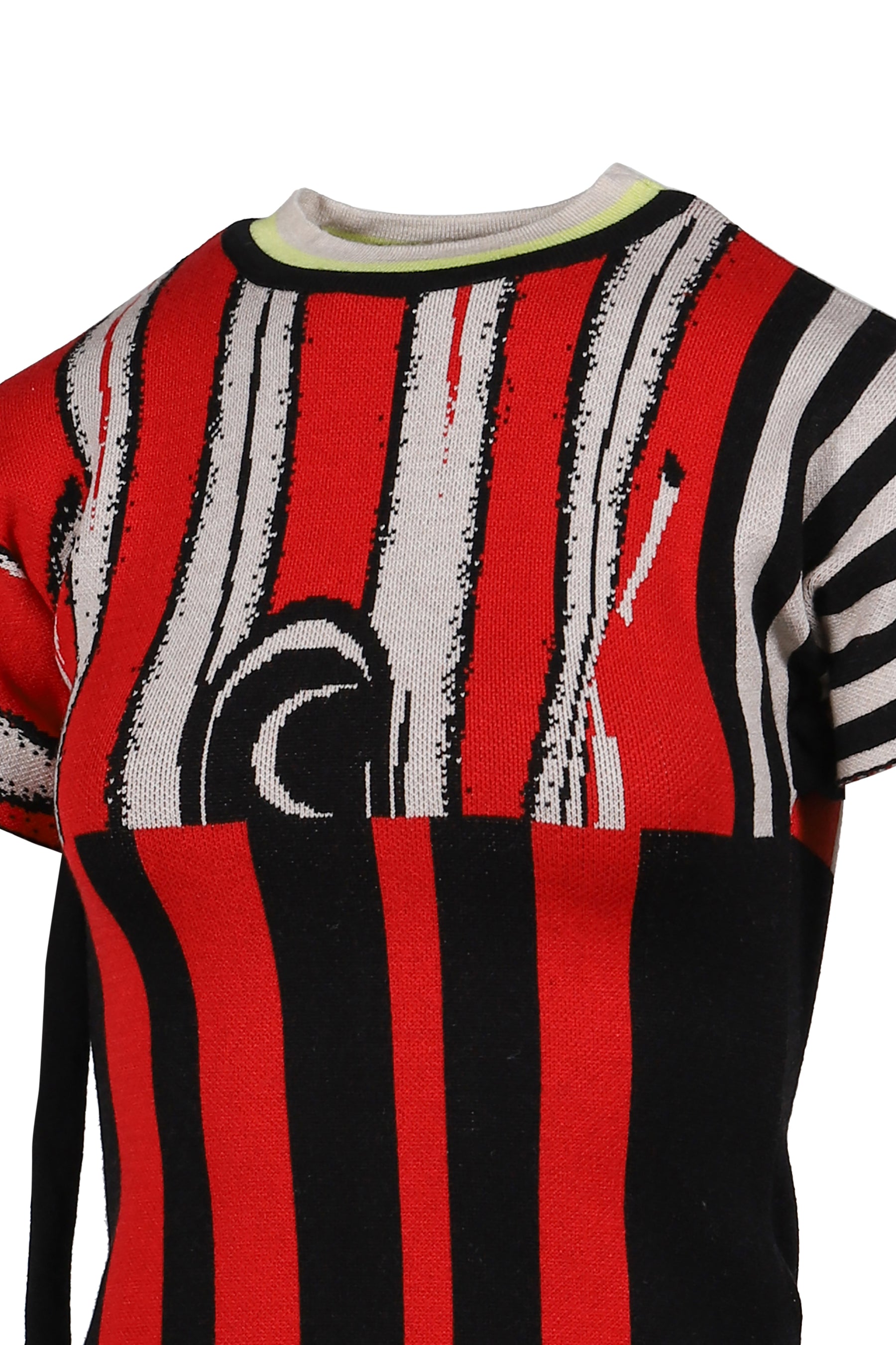 SPORTY KNIT T-SHIRT / RED