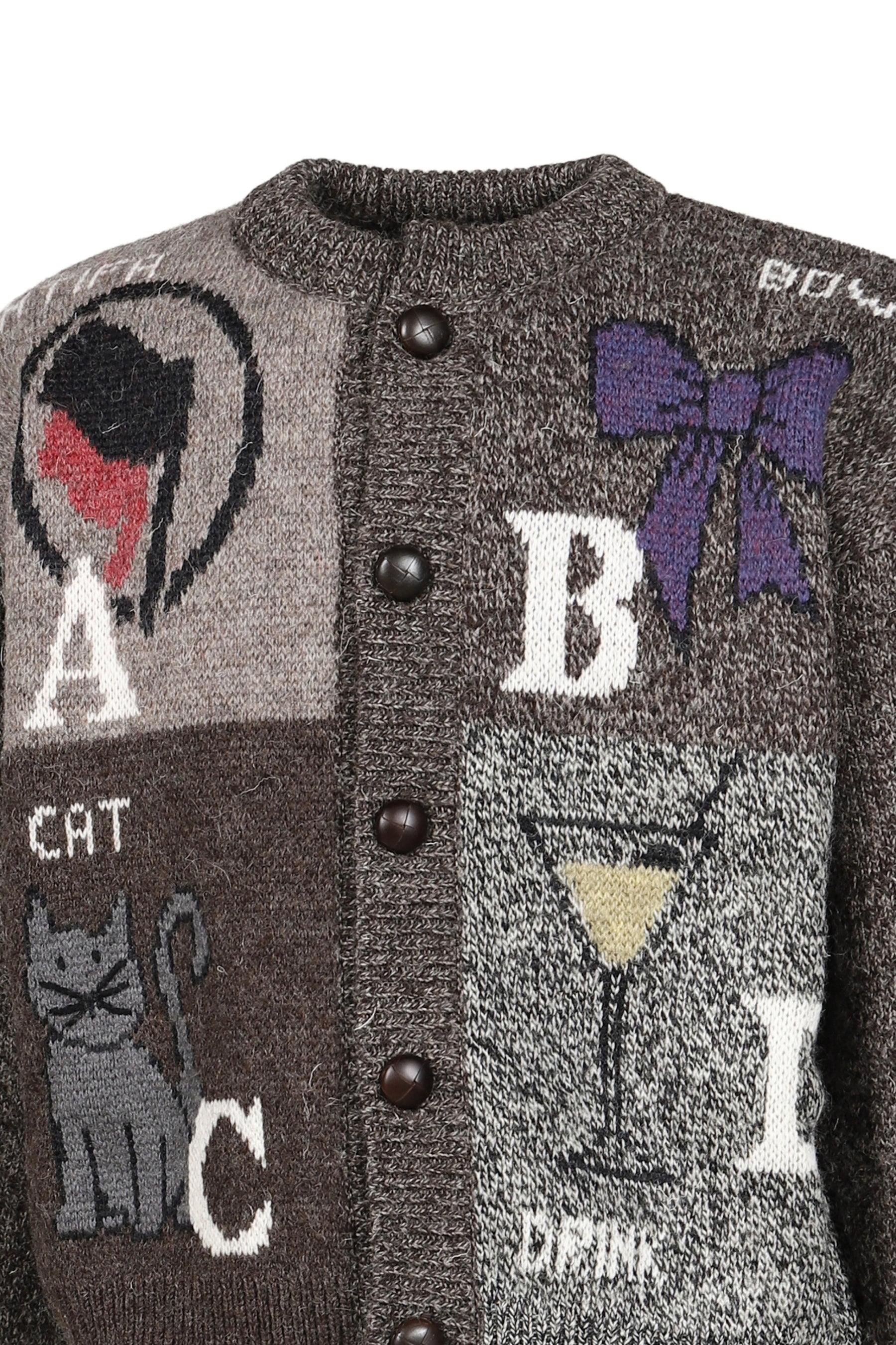 ABCD CARDIGAN / DARKMIX