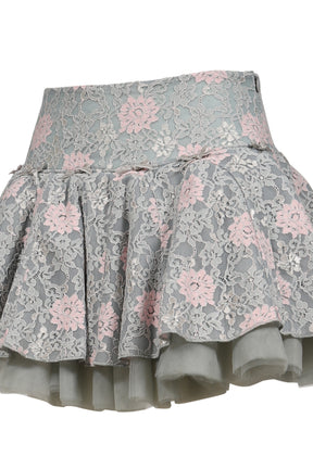ANGELINA SKIRT GREIGE MULT