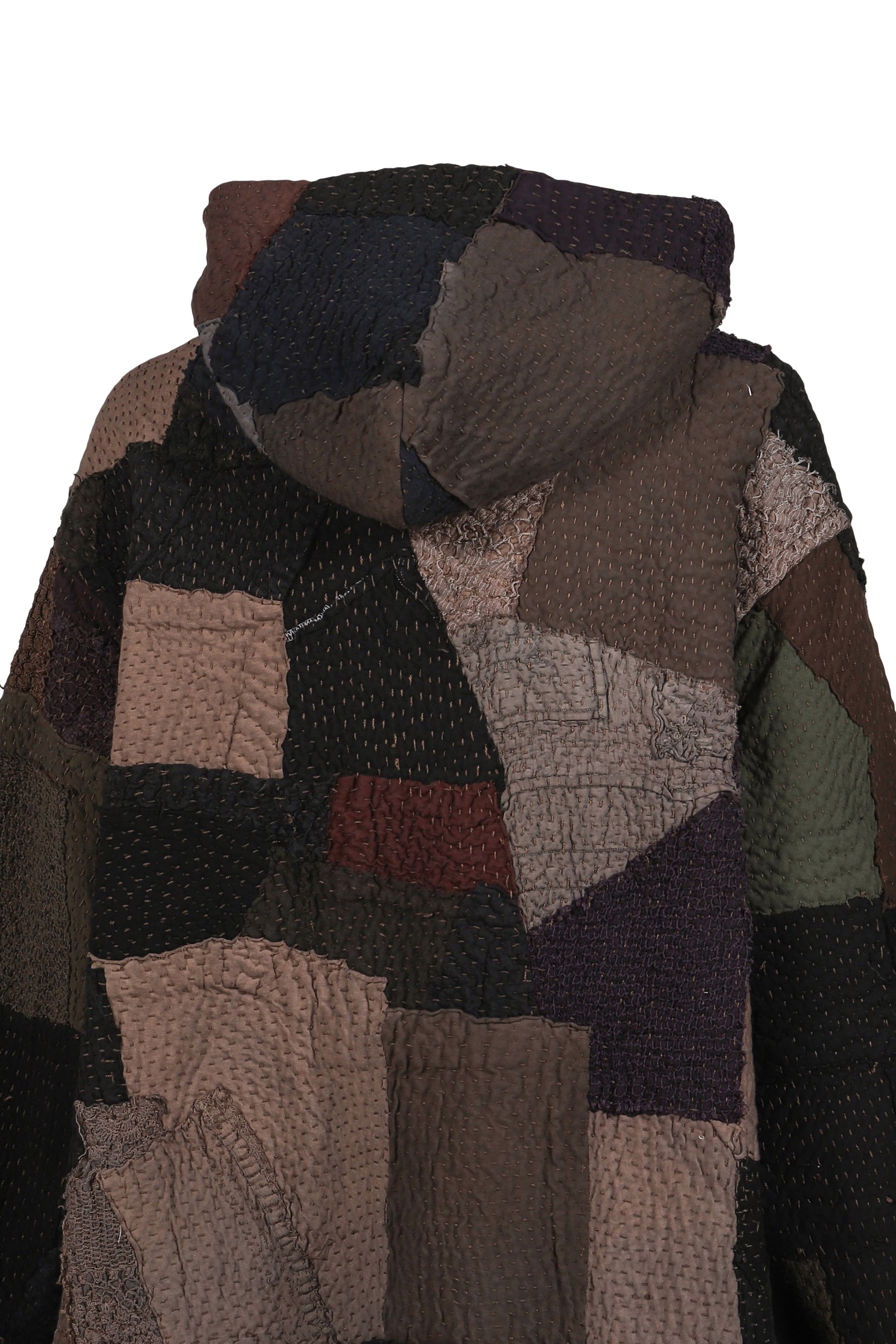 ZIP UP HOODIE / DARK MULTI