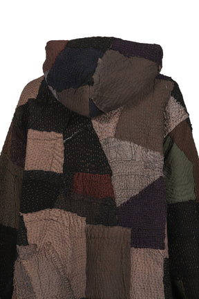 ZIP UP HOODIE / DARK MULTI