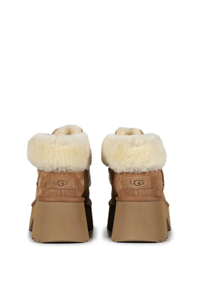 ESMEE LACE UP / CHESTNUT