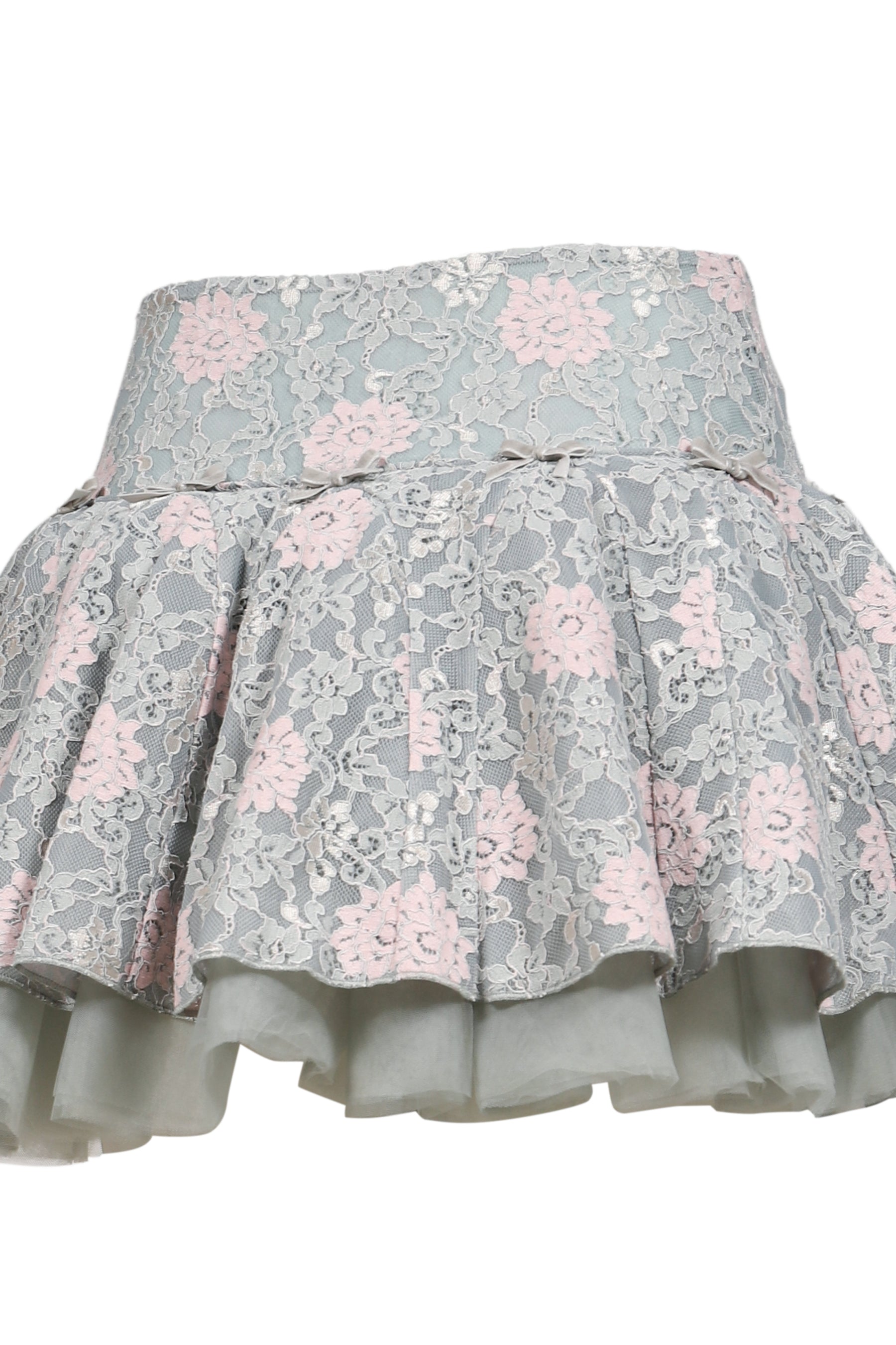 ANGELINA SKIRT GREIGE MULT