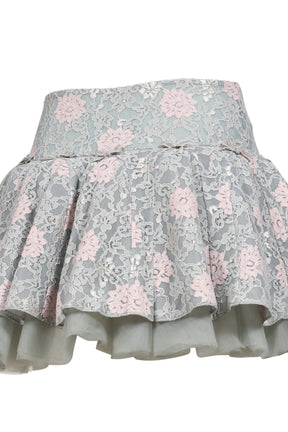 ANGELINA SKIRT GREIGE MULT