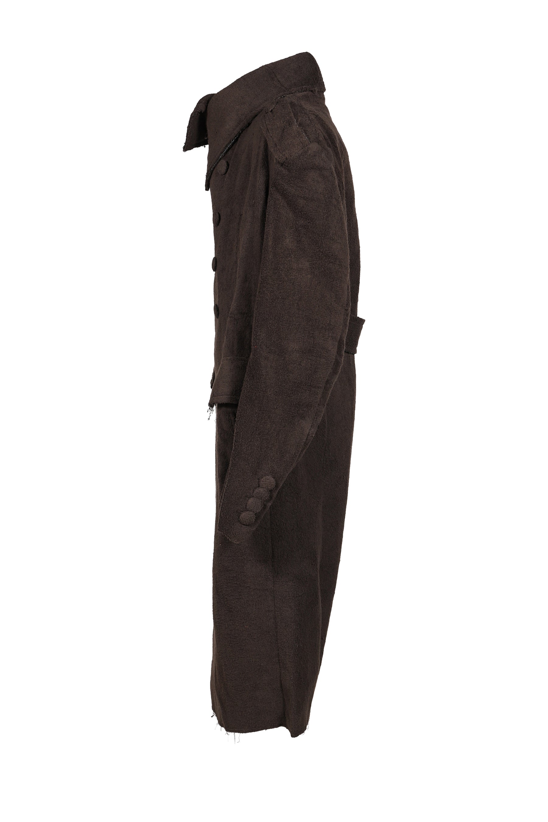 TOWEL LONG COAT / BRW