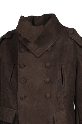TOWEL LONG COAT / BRW