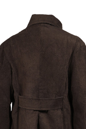 TOWEL LONG COAT / BRW
