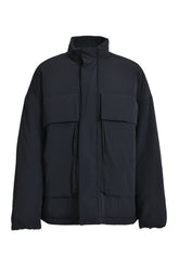 STAND COLLAR BLOUSON / BLK