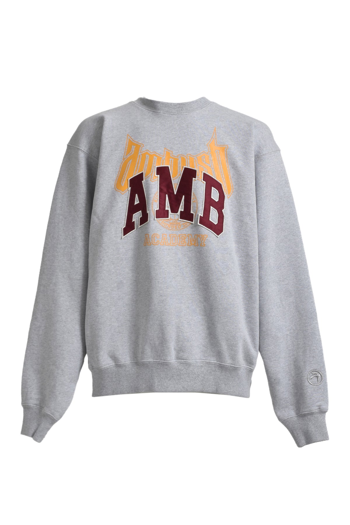 GRAPHIC SWEATSHIRT GREY MELANGE TAP SHOE / GRY