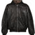 LEATHER BOMBER JACKET / BLK