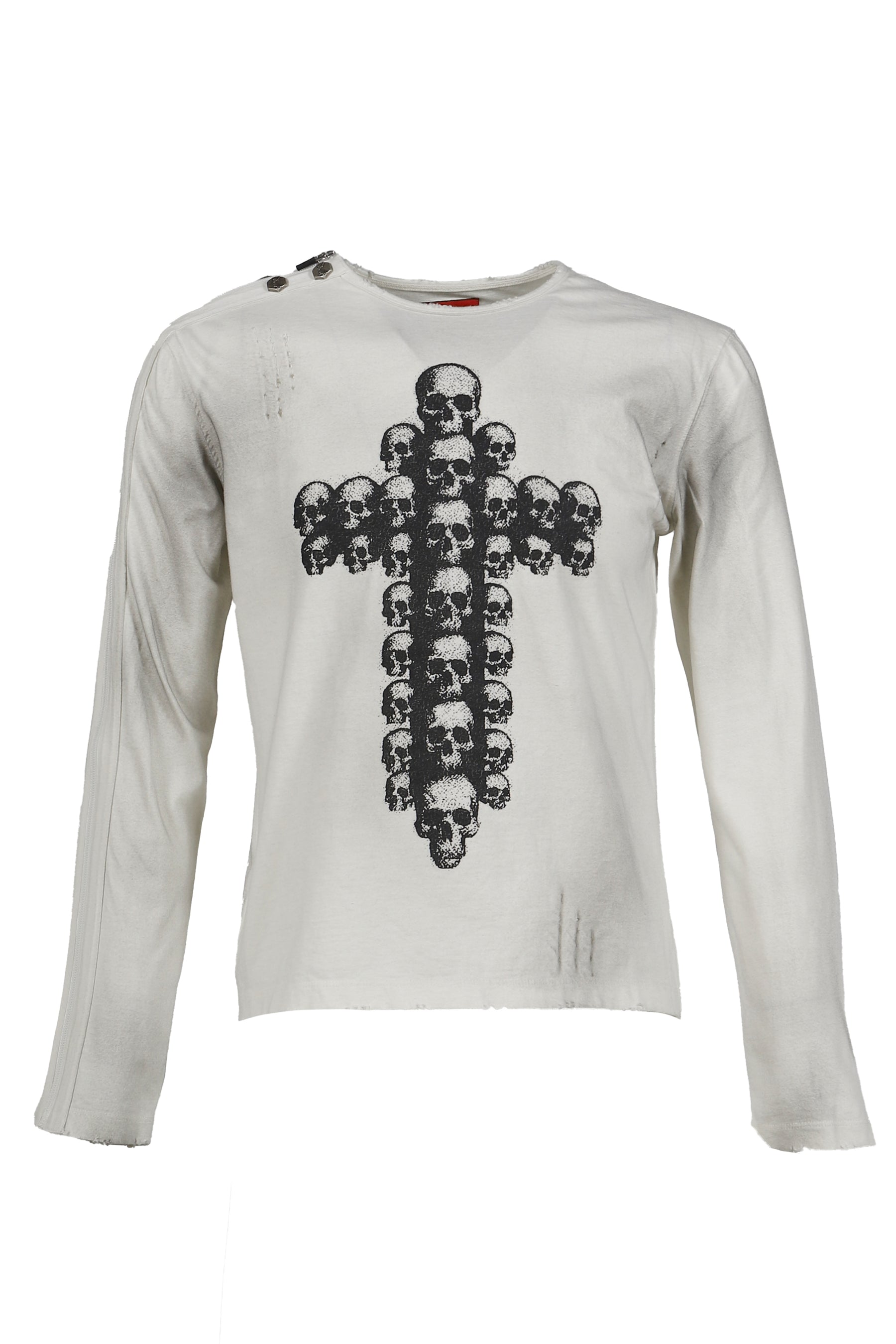 WOUND ZIP LONG SLLEVE / BEI