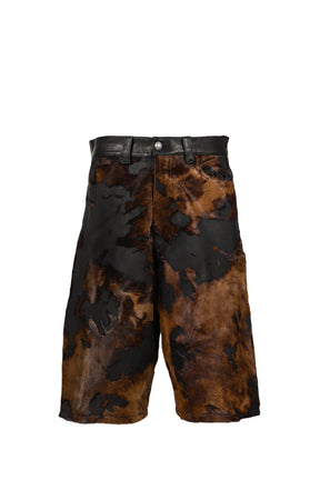 PREDATOR LEATHER SHORT / BRW