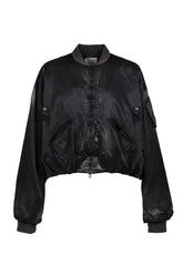 RUSTY SATIN BALLOON MA-1 .15 / BLK