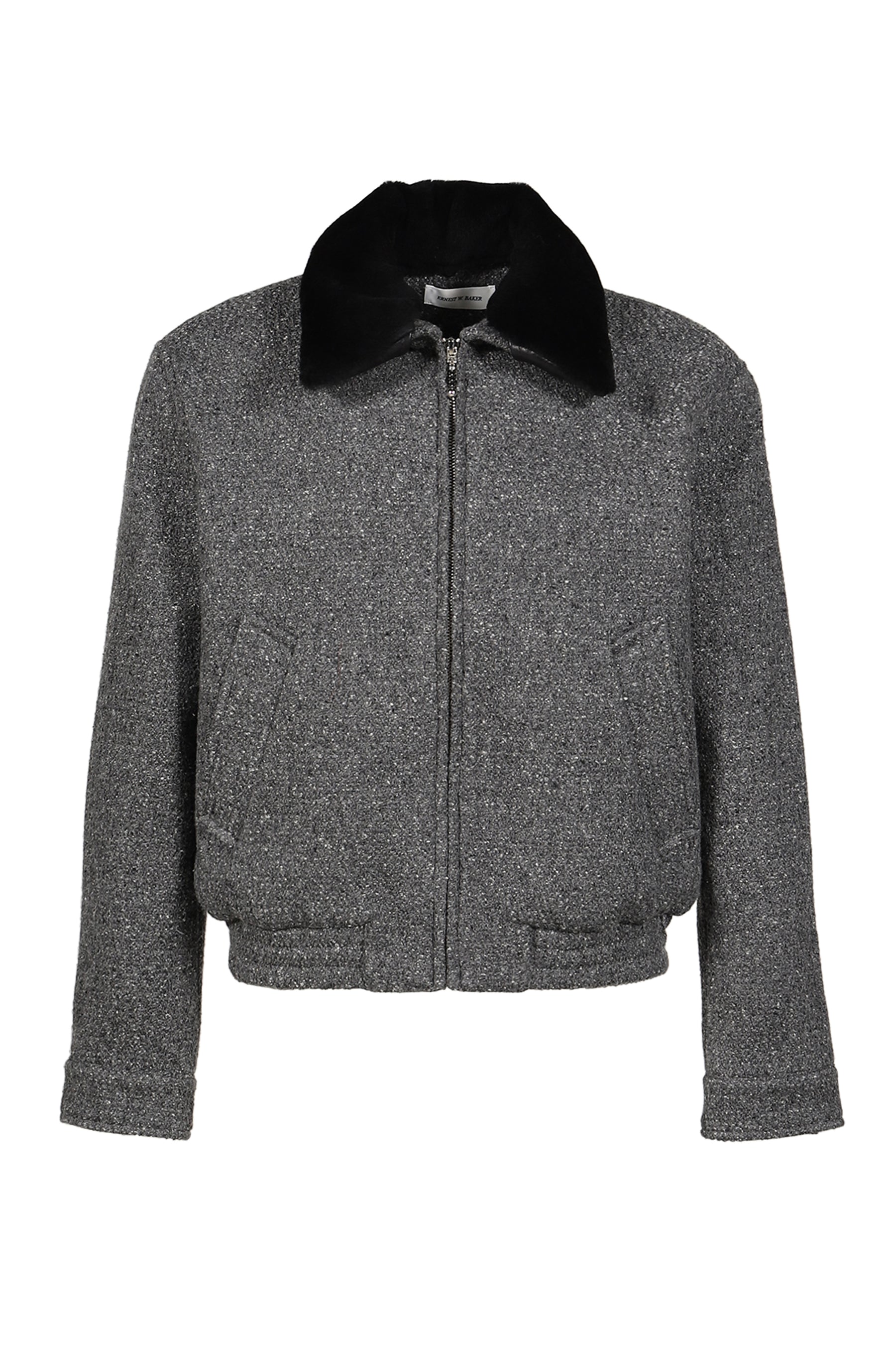 HARRINGTON JACKET / GRY TWEED