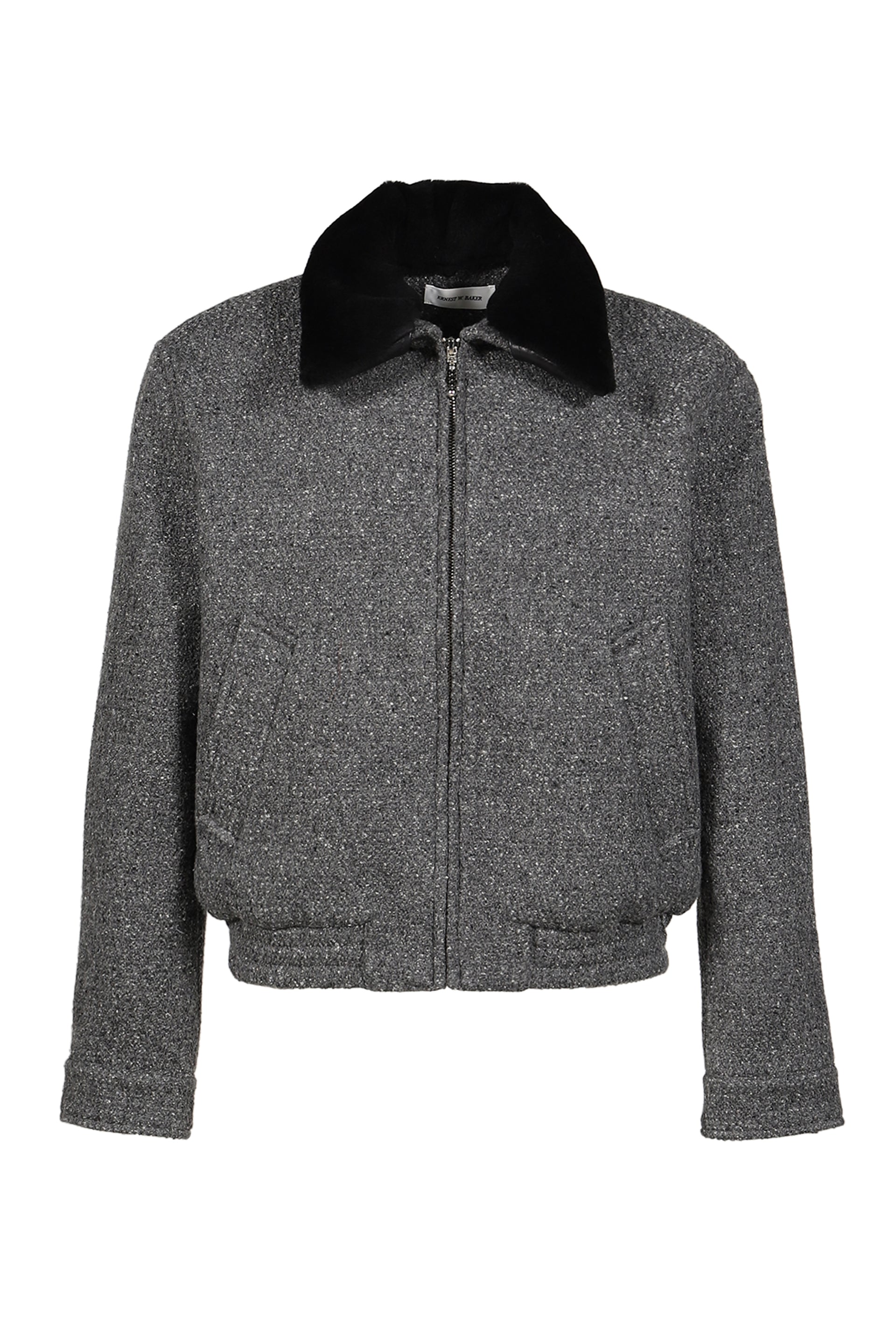 HARRINGTON JACKET / GRY TWEED