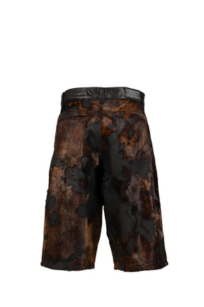PREDATOR LEATHER SHORT / BRW