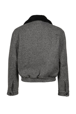 HARRINGTON JACKET / GRY TWEED