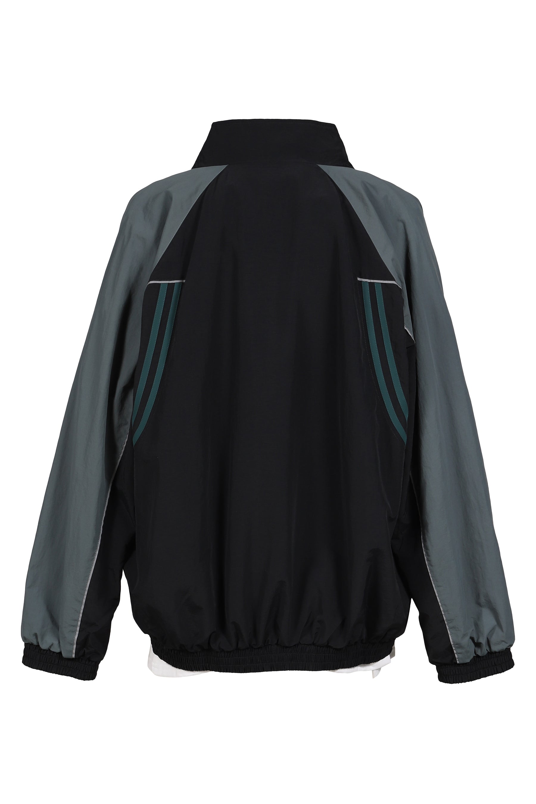 T-LINING TRACK JACKET / BLK TEAL BLK