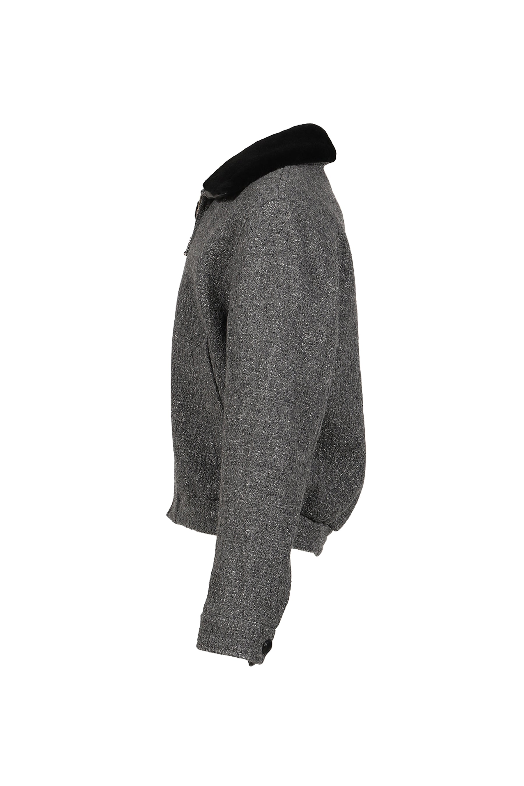 HARRINGTON JACKET / GRY TWEED