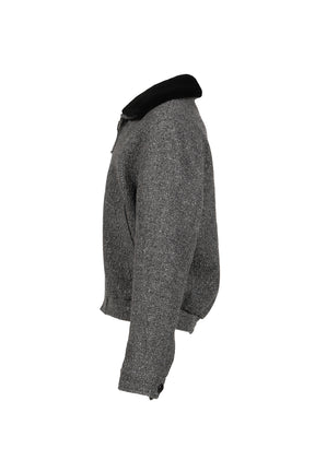 HARRINGTON JACKET / GRY TWEED