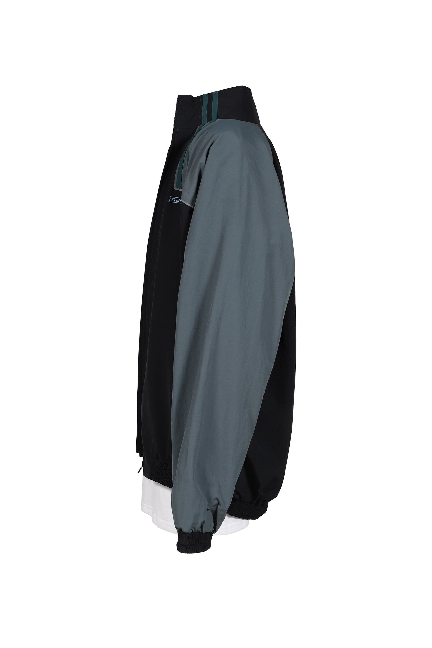 T-LINING TRACK JACKET / BLK TEAL BLK