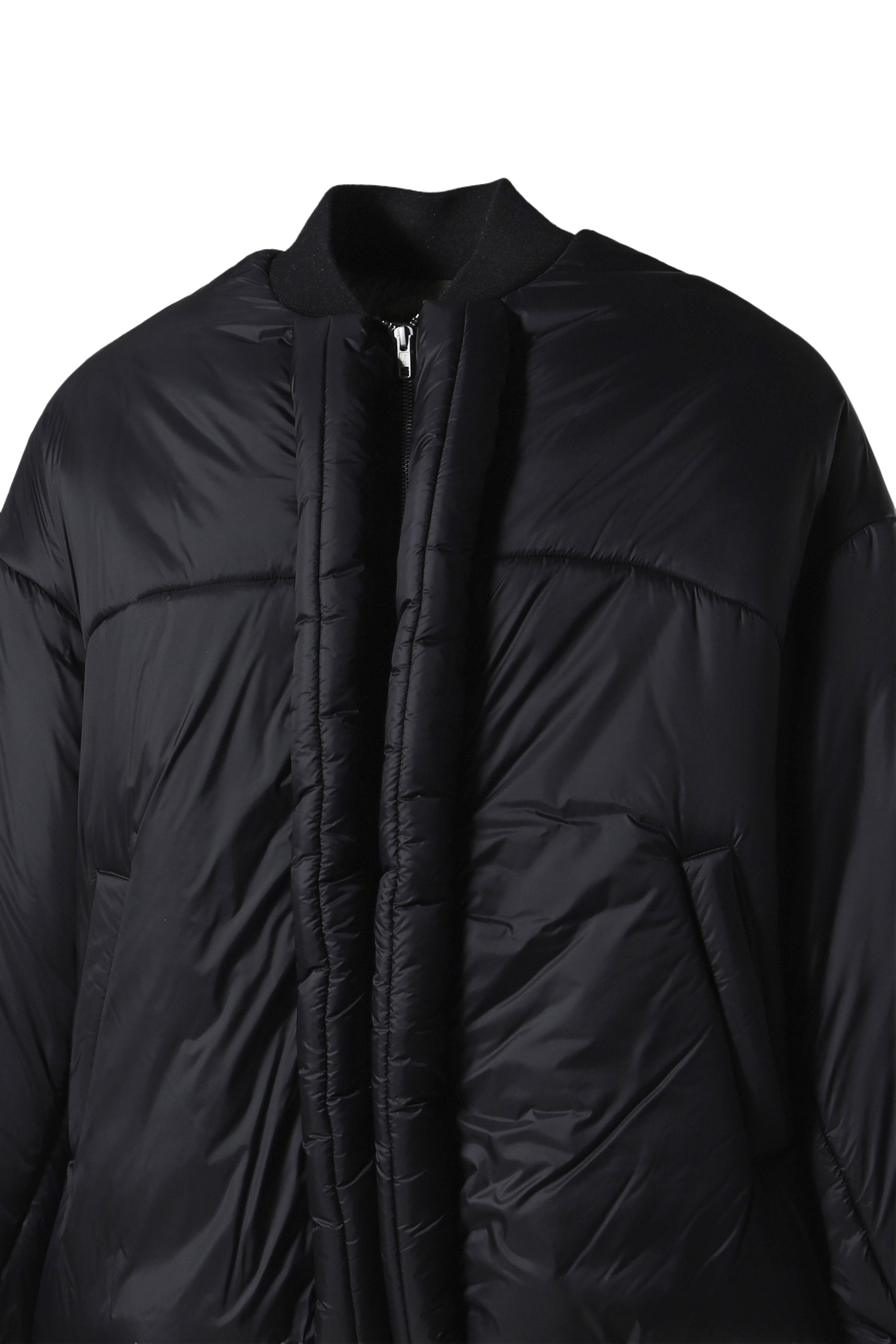 PADDED BOMBER JACKET / BLK