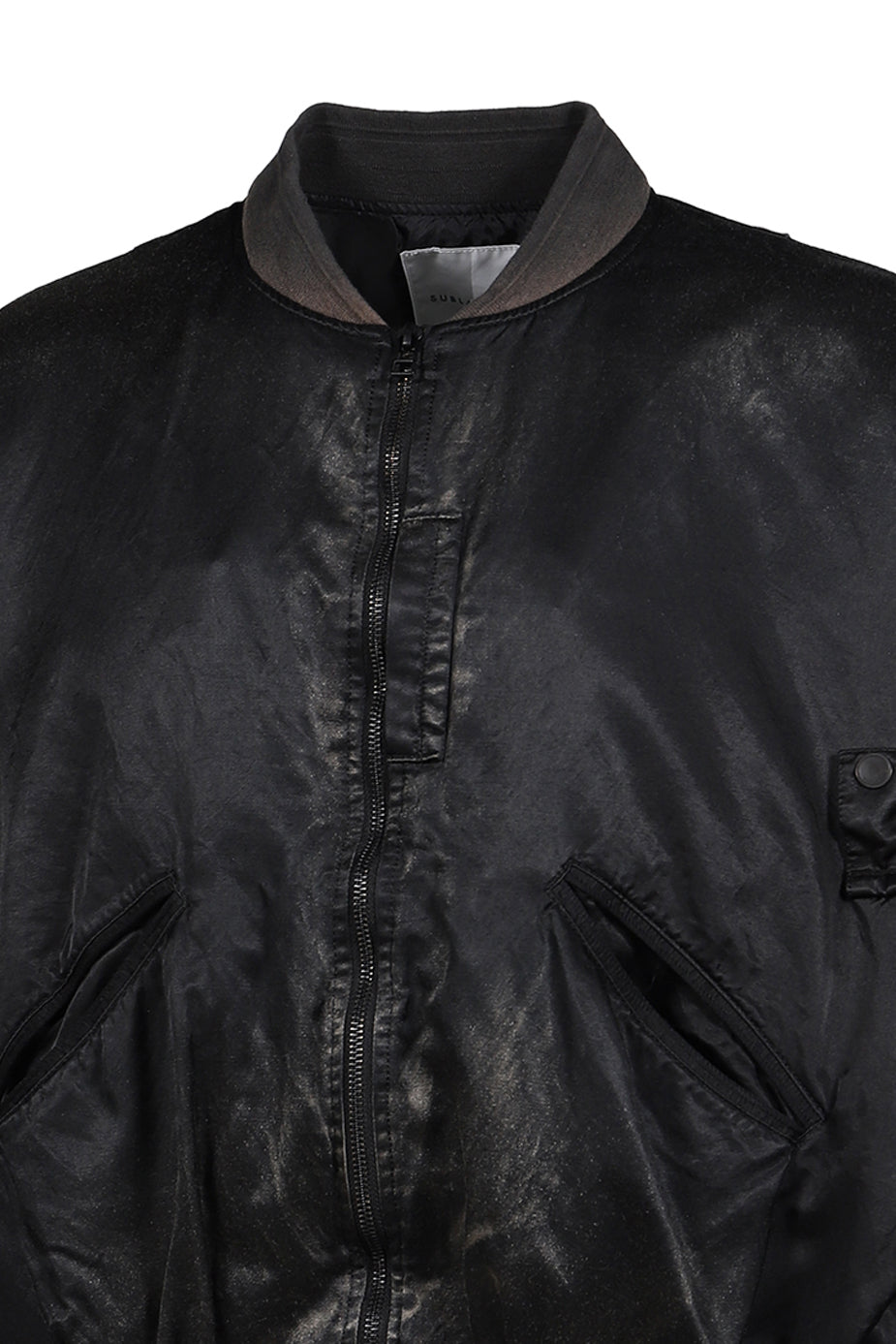 RUSTY SATIN BALLOON MA-1 .15 / BLK