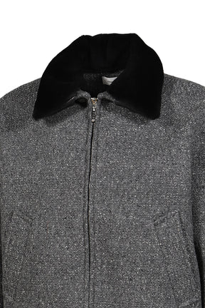 HARRINGTON JACKET / GRY TWEED