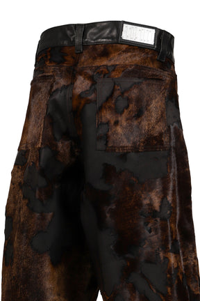 PREDATOR LEATHER SHORT / BRW