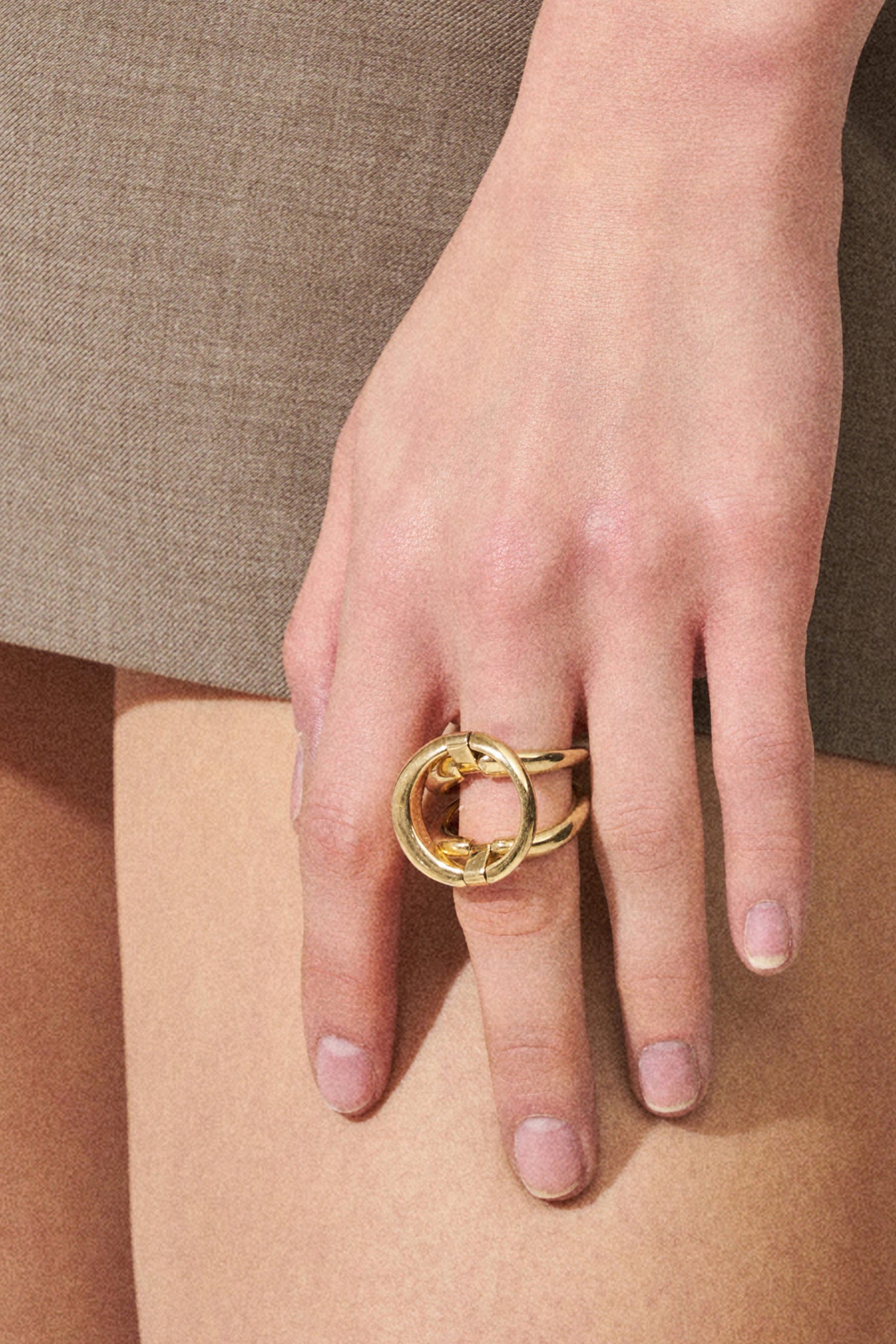 BLOW UP FORMA RING / GOLD