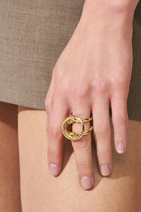 BLOW UP FORMA RING / GOLD