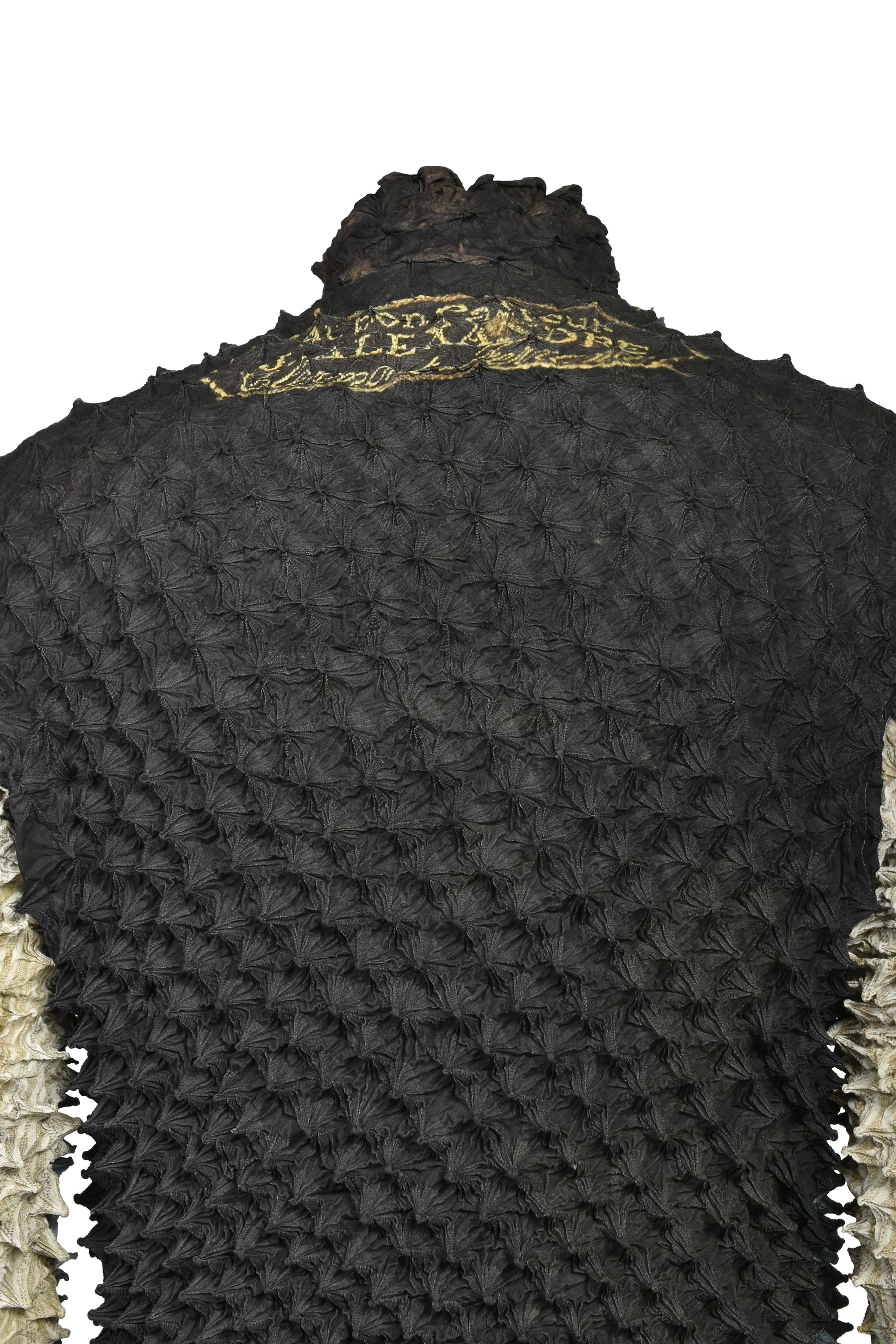 SPIKY FLIGHT JACKET / SMOKE GRN