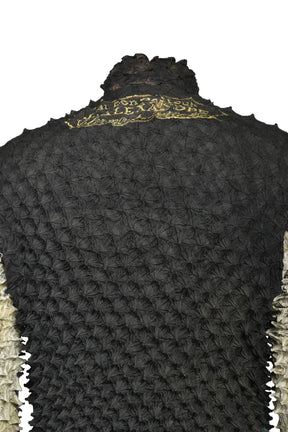 SPIKY FLIGHT JACKET / SMOKE GRN