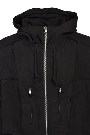 REVERSIBLE BOYHOOD PARKA / BLK