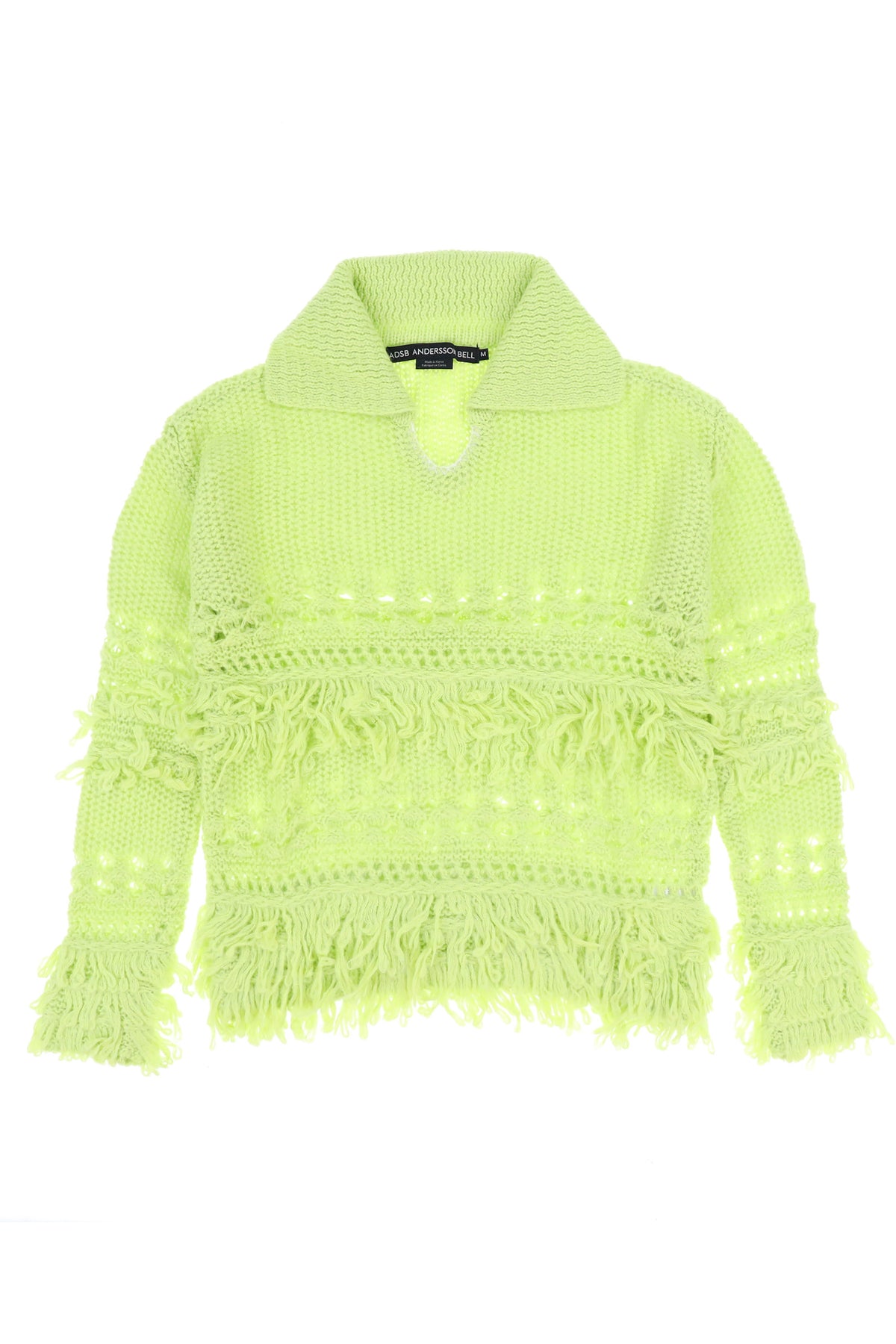 Andersson Bell LOCHES POLO SWEATER / GRN