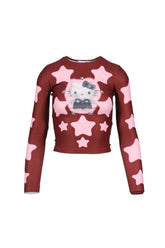 LONG SLEEVE TEE / MAROON