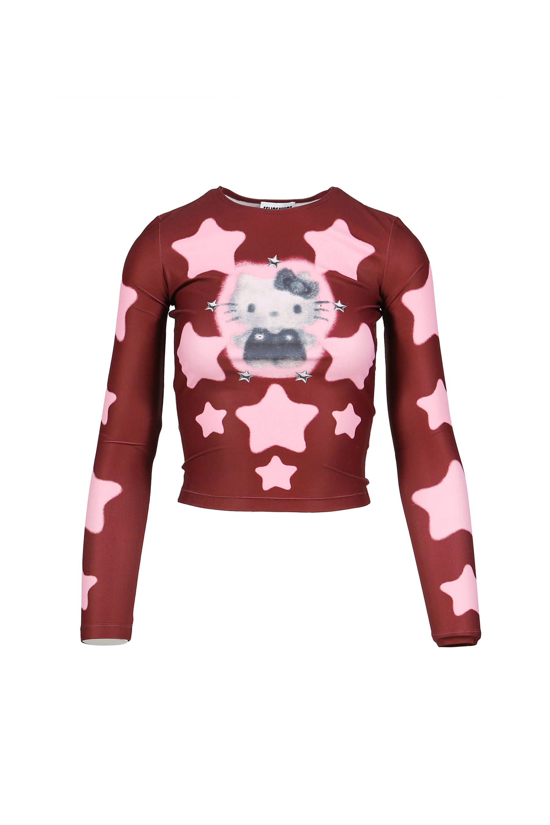 LONG SLEEVE TEE / MAROON