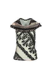 MINT FELINE VEIL / GRN/NUDE