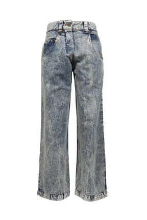 BACKWARDS JEANS WOVEN / BLUE
