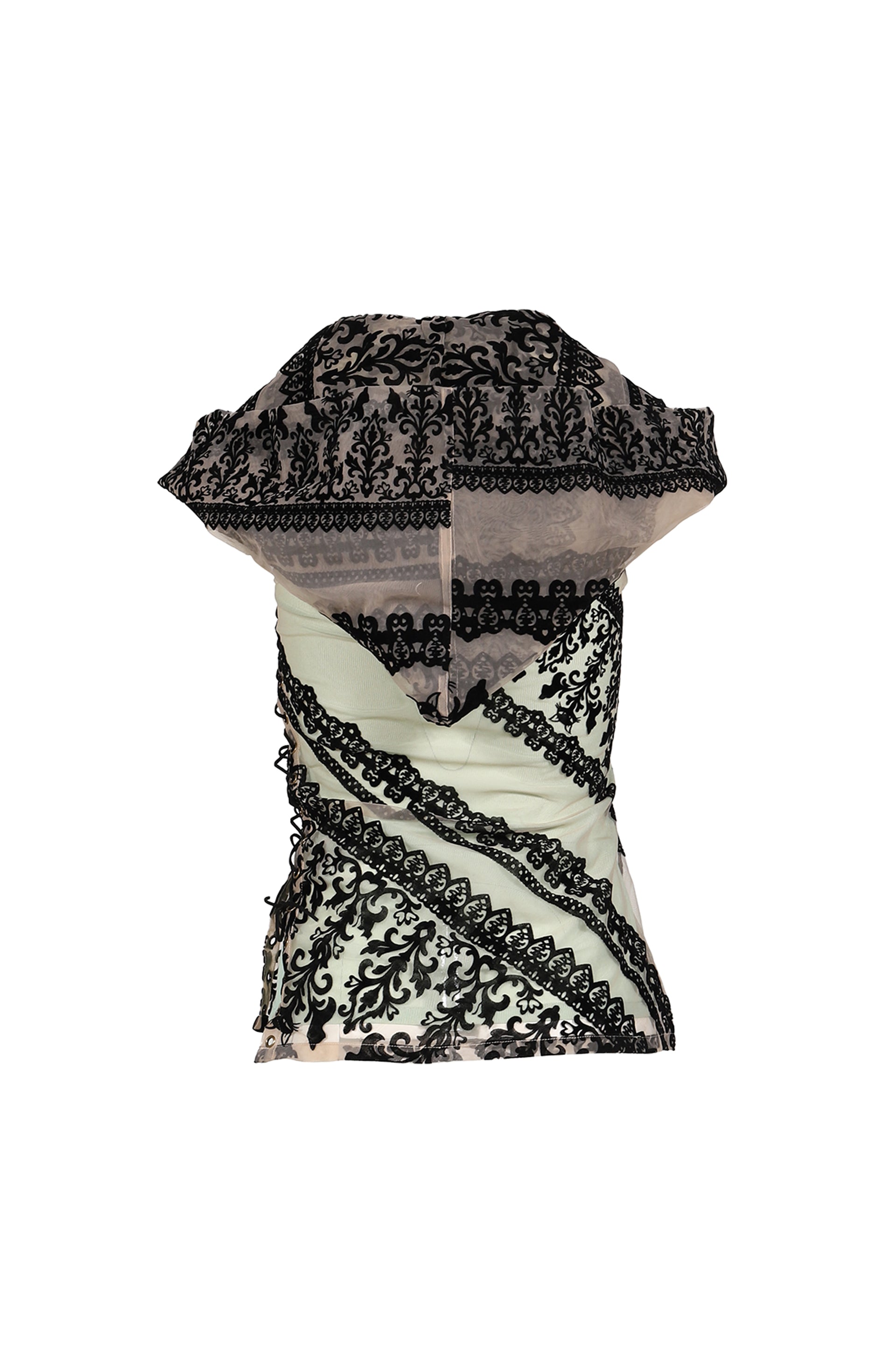 MINT FELINE VEIL / GRN/NUDE