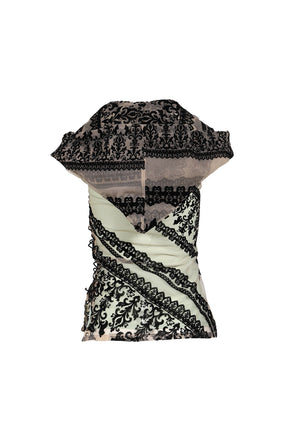 MINT FELINE VEIL / GRN/NUDE