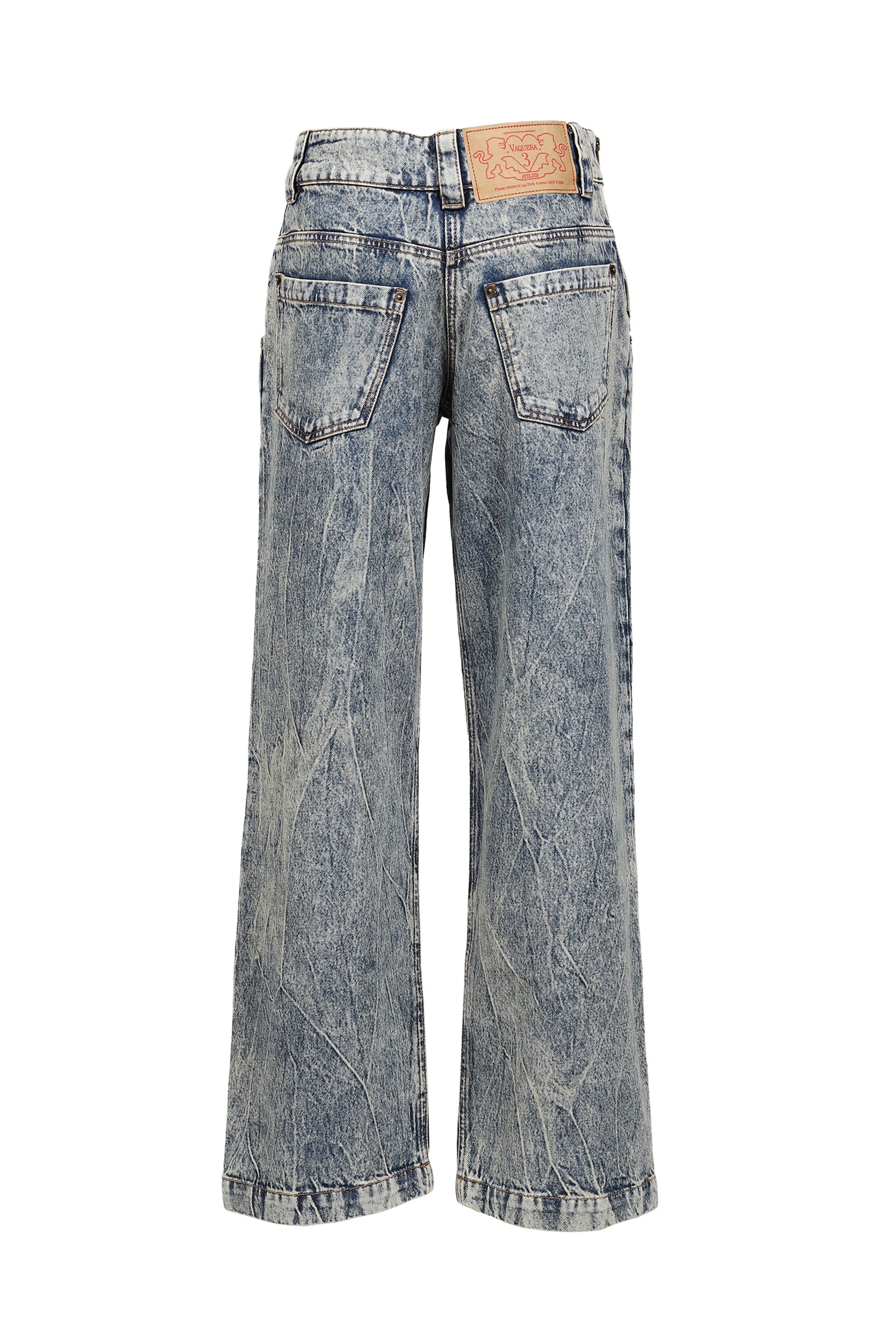 BACKWARDS JEANS WOVEN / BLU