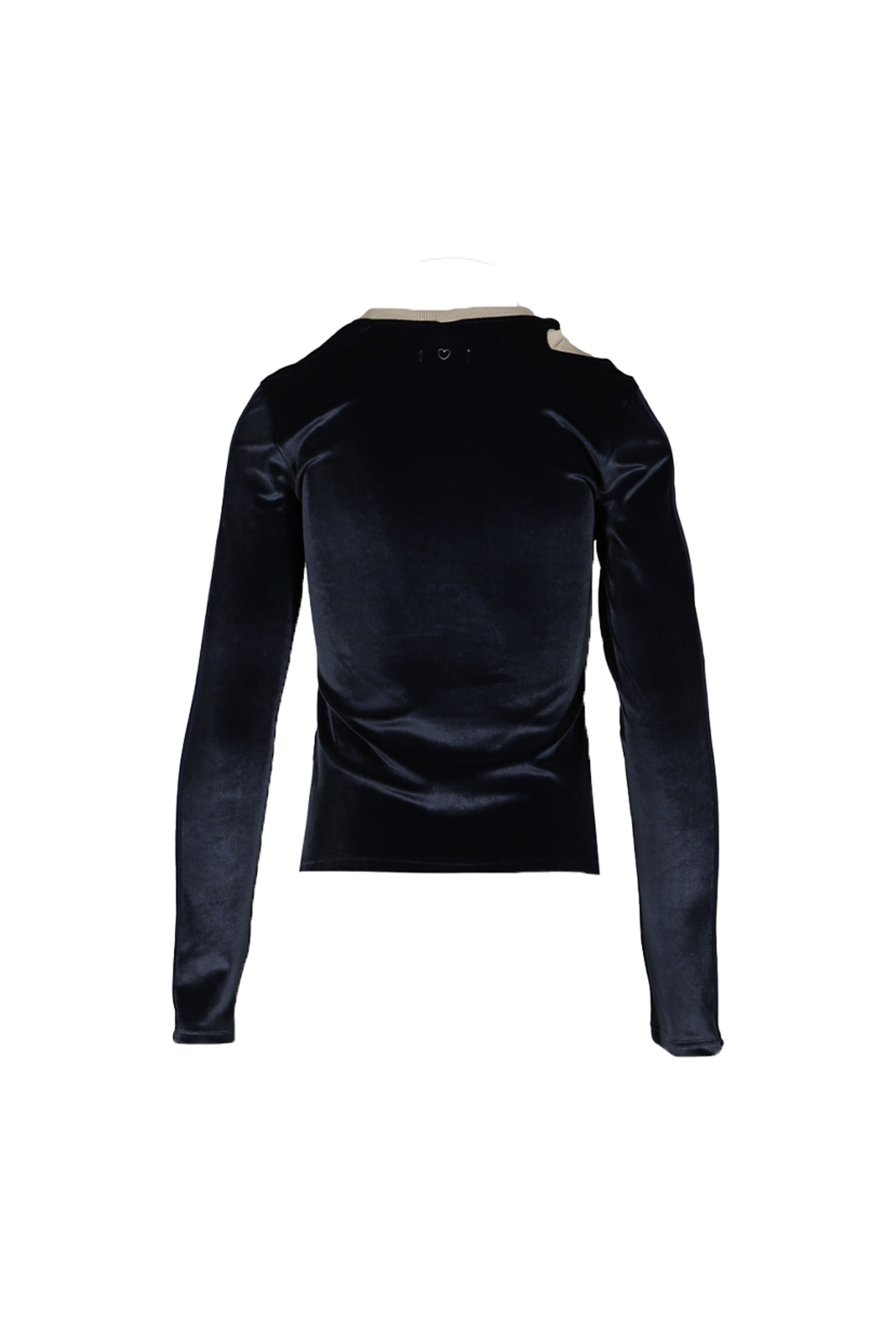 BASICKS MICRO CUT OUT FOOTBALL SHIRT / NVY