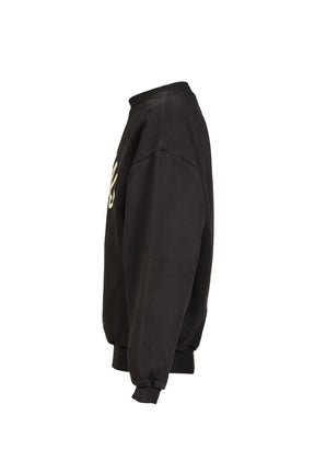 CAMPUS 90'S CREWNECK SWEATSHIRT / FADED BLK