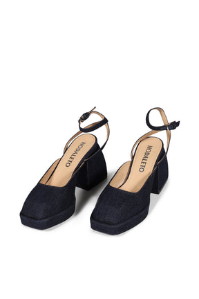 BULLA 90 HEEL PLATFORM / JEANS