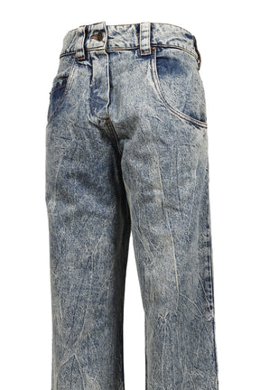 BACKWARDS JEANS WOVEN / BLUE